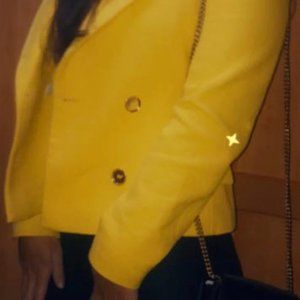 Zara yellow blazer